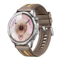 Huawei Watch GT 6 GT6 Pro 46mm Watch 5 4 Pro GT5 4 3 2 Pro Dirželis Oficialus Nailoninis Apyrankės Juostelės Dėl 22mm Kompozitinio Silikono Dirželis black