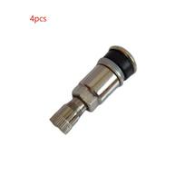 4Pcs Universal Automobile Motorcycle Tire Valves With Dust Cap All-Steel Explosion-Proof Tr525 Vacuum Tire Valves 11.3 Bore