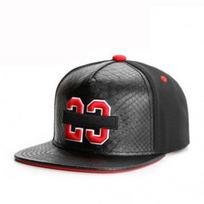 Summer Breathable Quick Drying Red 23 Snapback Hat Adult Sports Hip Hop Outdoor Sun Baseball Cap Adjustable black