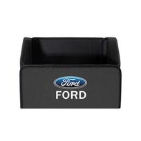 Car Storage Box Multiuse Leather Organizer Bag Tools Case Auto Interiors For Ford Focus Fiesta Mondeo Explorer Kuga MK2 MK3 F150