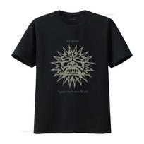 Sol Invictus Against the Modern World T Shirt Unique Design for Trendsetters vintage Washed str L gray