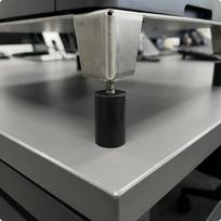 ShockAbsorbing Treadmill Pad | Vibration and Noise Reduction, Compact LowProfile Design, Rubber gray