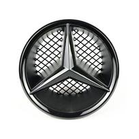 2026 New 3D Car Grill Emblem Star Badge Front Grill Logo Mercedes Benz Amg W204 W205 W213 X253 A B C E S CLA GLB GLC GLE GLS Accessories DV1 W204 185mm