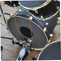 A71G-1Set Drum Mute Pads Set 11Pcs Drum Mute Pads Volume Reduction Snare Drum Pad For Drums Tone Control Drum Accessories juoda