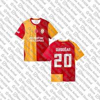 Men's T-shirt Galatasaray Football Home Away Jersey Family Matching Unisex 6XL
