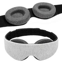 3D Sleep Mask 100% Light Blocking Eye Patch Zero Eye Pressure Blindfold for Travel Office Napping Meditation Shift Work One Size