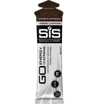 SIS GO Energy + Caffeine Gels, Double Espresso, 60 ml