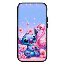 Cover for iPhone 17 16 15 Xiaomi Poco Redmi Note 14 13 12 11 Pro 9 16e Samsung Galaxy S25 S24 S23 OPPO Huawei Blue Lilo Cartoon Stitch Pink Phone Case for iPhone 13 Mini lubų spalva