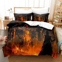 Fashion 3D The Yu Gi Oh Bedding Sets Duvet Cover Set With Pillowcase Twin Full Queen King Bedclothes Bed Linen customizable 70x133cm 2pcs black