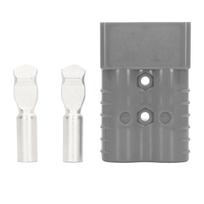 350A 600V Plug Connector SH350 Double Pole High Current Battery Quick Connector Kit for Car Solar   Boat Forklift gray