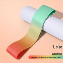 Gradient Hip Resistance Band for Butt Lift & Leg Strength Training white