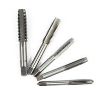 5PCS HSS Metric Plug Hand Tap Drill Set M3   M6 M8 Machine Spiral Point Straight Fluted Screw Thread Hand Tools Pictured #1