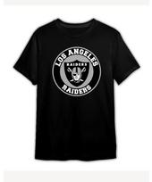 Los Angeles Raiders Throwback Shirt Nation Black Hole Classic LA CA JUST WIN M gray