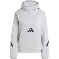 Adidas Z.N.E Hooded Sweatshirt Women's Gray JD9592 S white