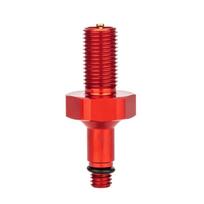 Compacts Air Valves Adapters Bicycles Shock Pumps Thread Converter Tool for Multiple Applications red