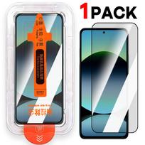3-1Pcs for Redmi Note 13 Pro 14 4G 5G Tempered Glass Dust Free Easy Installation Screen Protectors Anti-Scratch Protective Film For Note 13 Pro 4G