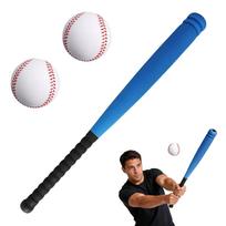 Baseball Bat, Sponge Bat for Kids, Includes 2 Balls, Made of EVA, High Rebound, Lightweight, Safe for Indoor and Outdoor Use, for Parent-Child blue