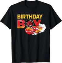 Disney & Pixar's Cars “Birthday Boy” Lightning McQueen T-Shirt S red