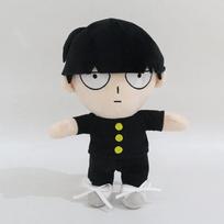 27CM Kawaii Mob Reigen Plush Doll Anime Arataka Kageyama Shigeo Plushie Toy Stuffed Pillow Birthday Gifts Xmas Decor Kids Fans beige