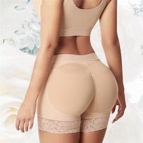 Women Shapers Padded Butt Lifter Panty Butt Hip Enhancer Fake Hips Shapwear Underwear Briefs Push Up Panties For Ladies S brown