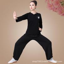 Naujas kostiumas, tai chi drabužiai, ilgomis ir trumpomis rankovėmis, moteriški kovos menų pasirodymų drabužiai, tai chi bokso drabužiai, unisex treniruočių drabužiai, vidutinio amžiaus 5xl（ 82.5-90kg ）