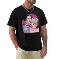 Harriet And Nellie Oleson Tshirt Independence Day Short Sleeve Tshirt 3XL gray