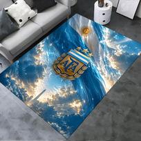 Argentina national football Carpet Rug for Living Room Bedroom Home Sofa Decoration,Kids play Non-slip Floor Mat 40x60cm( 15x23in )