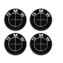 4 vnt. 56 mm 68 mm Automobilio emblema Ratų centrinis dangtelis Stebulės dangteliai BMW Z4 M3 M5 X5 X3 E46 E90 E39 F10 VF20 F30 G20 E60 X6 Automobilio priedai 56mm gray