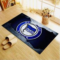 Hertha BSC Carpet Rug for Living Room Bedroom Home Sofa Decoration,Kids play Non-slip Floor Mat 40x60cm( 15x23in )