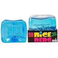 Schylling Nee Doh Nice Cube Oversized  8 To 8.5 Cm Translucent Slow Rebound Non Toxic Sensory Toy Anxiety Relief For Adhd