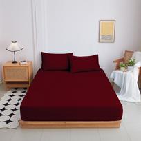 Užvalkalas su guma, vienspalvis, čiužinio apsauga, viengulei, dvigulei, karališko dydžio lovai, 100% medvilnė 2xPillowcases white