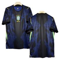 2026 World Cup Brazil National Team Soccer Jersey Mens Short Sleeve Football Shirt Fan Edition Home/Away Uniform XXL blue