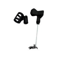 Wireless Alto/Tenor Saxophone Microphone Stand Clip for Musical Instruments black
