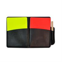 Football Referee Card Set Sports Soccer Referee Card Set Football Referee Red and Yellow Card with Pen Paper Card Record Paper yellow