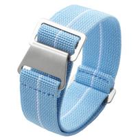 18mm 20mm 22mm Nylon Watch Strap for Seiko Army Military Woven Elastic Band French Troops Parachute Bag Universal Sport Bracelet 22mm gray