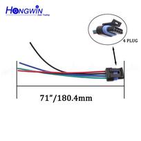 1/5PCS Universal Idle Air Control Valve 93744675 Wiring Harness Connector Plug For GM Car Buick Chevrolet Optra Lacetti 2007-12 1PC black