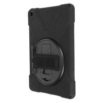 Tablet Case Silicone Hard PC   Cutouts   Strap Rotating Kickstand Case for   Tablet 9.7in 2017 2018