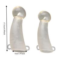 1 Pair Elastic Flexible Cattle Horn Protector Silicone Horn Protector  Aggressive Cattle 1 Pair