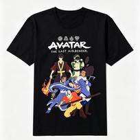 Avatar The Last Airbender Characters Boyfriend Girls Ringer 2026 Unisex T Shirt Cotton Unisexs Unisexs Oversized Tshirt Fan Gift L black