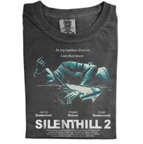 The Silent Hill 2, Vintage Game and kids tshirt, Gift for Men L black