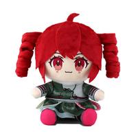 Kasane Teto pliušinis žaislas Minkšta lėlė Kimštos pliušinės figūrėlės Anime Cosplay Animacinis gimtadienio dovana Kalėdinė dovana gerbėjams Mergaitei red
