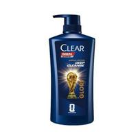 Clear Men Deep Clean Shampoo 650ml 2 pcs blue