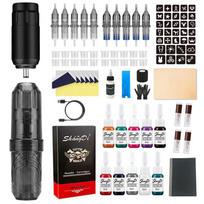 Integrated Tattoo Pen Set for Lining, Shading, and Permanent Makeup