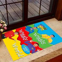 Wiggles Band Performance Area Rug Suitable for Outdoor Dining Room Decorate room Living Rooms Anti-slip Rug Anime Office Decor Spiritual Gift 40cmx60cm
