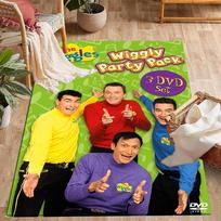 Wiggles Band Performance Area Rug Suitable for Outdoor Dining Room Decorate room Living Rooms Anti-slip Rug Anime Office Decor Spiritual Gift 80cmx120cm