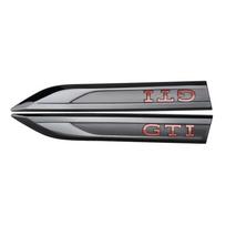 2pcs 3D ABS GTI GTD Emblem Badge Car Door Fender Valve Cap For VW GTD M173 GTI Golf Polo Tiguan Jetta Touran PASSAT CC Motion MK4 B6