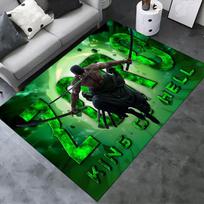 Roronoa Zoro Carpet Rug for Living Room Bedroom Home Sofa Decoration,Kids play Non-slip Floor Mat 80x120cm( 31x47in)