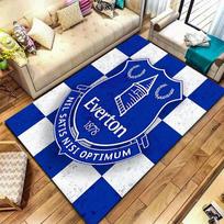 Everton F.C Carpet Rug for Living Room Bedroom Home Sofa Decoration,Kids play Non-slip Floor Mat 40x60cm( 15x23in ) white