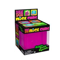 Schylling Needoh Nice Cube Sensory Fidget Cube Stress Relief Squishy Cube Anti-Anxiety Squeeze Object For Focus Adhd Population