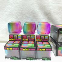 Schylling Nee Doh Rainbow Cube Squishy Fidget Toy Fingertip Stress Relief Sensory Play Gift